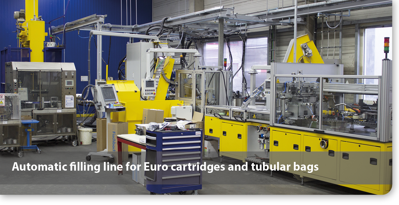 Filling line production adhesives