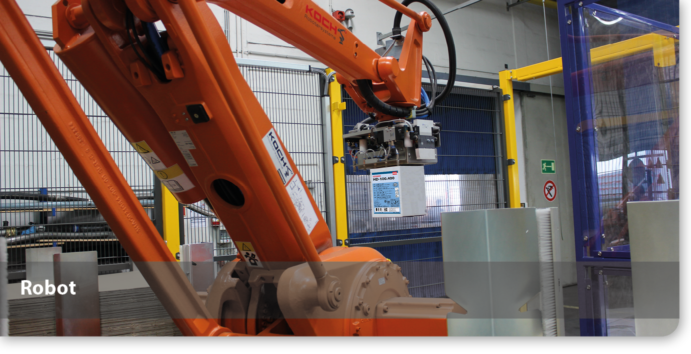 Robot production adhesives