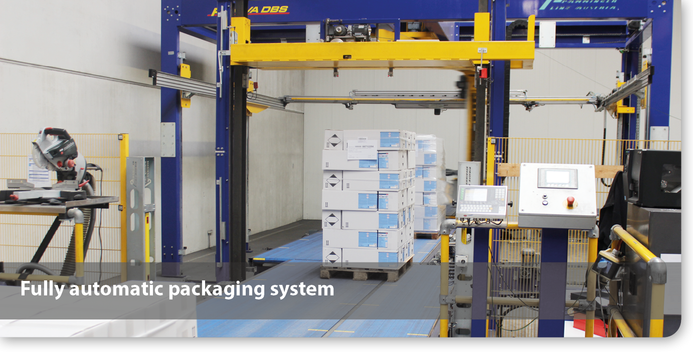 Fully automatic packaging system 