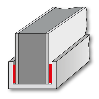 Bonding end profiles